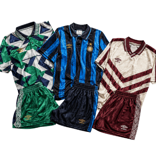 Les Ères et kits umbro les plus collectionnables