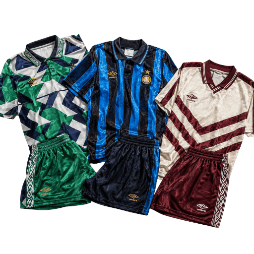 Les Ères et kits umbro les plus collectionnables