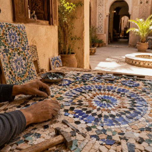 The Zellige Code: Decoding Morocco's Tilework Design
