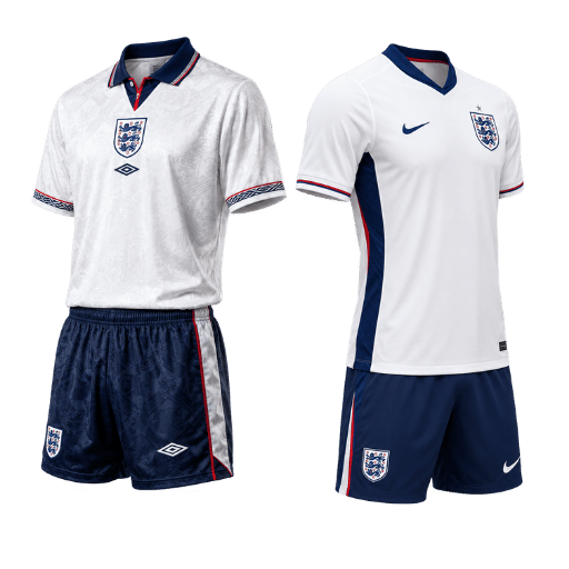 Manufacturer & Era, Umbro 1996 vs Nike 2024