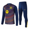 Barcelona 1 4 Zip Tracksuit 2025 26 Colorful Front-1