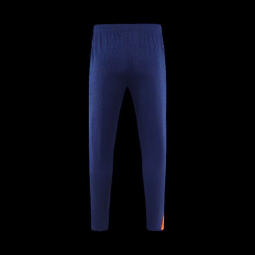 Barcelona 1 4 Zip Tracksuit 2025 26 Enfants Noir Orange Détail-23