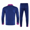 Barcelona 1 4 Zip Tracksuit 2025 26 Navy Back