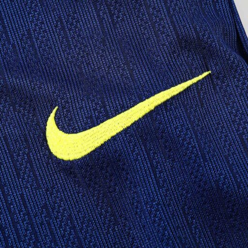 Barcelona 1 4 Zip Tracksuit 2025 26 Navy Detail-2