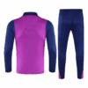 Barcelona 1 4 Zip Tracksuit 2025 26 Purple Back