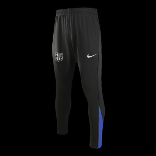 Barcelona 1 4 Zip Tracksuit Kids Black Detail-14