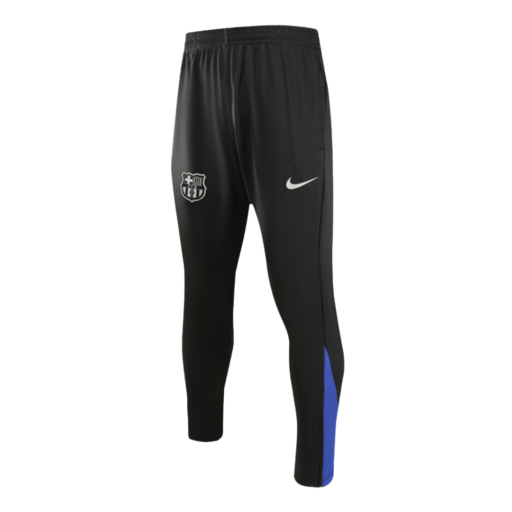 Barcelona 1 4 Zip Tracksuit Kids Black Detail-14