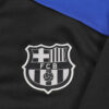 Barcelona 1 4 Zip Tracksuit Kids Black Detail-4-1