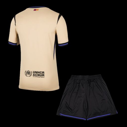 Barcelona Away Jerseys Kit 2025 26 Back