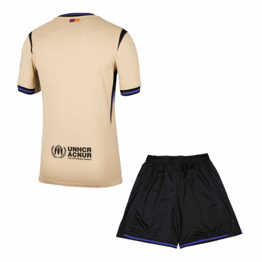 Kit Camisetas Barcelona Away 2025 26 Atrás