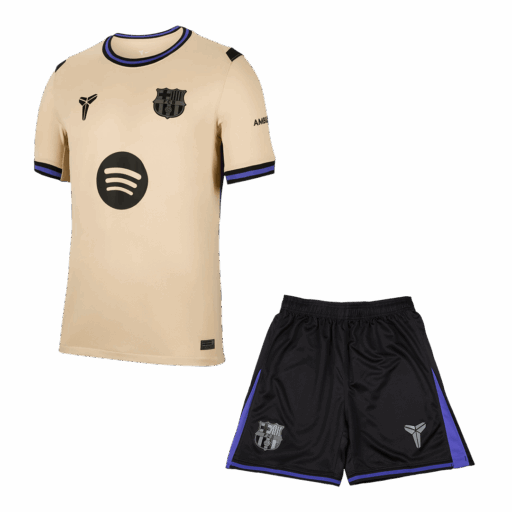 Kit Camisetas Barcelona Away 2025 26 Delantero
