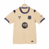 Kit Camisetas Barcelona Away 2025 26 Lado Izquierdo