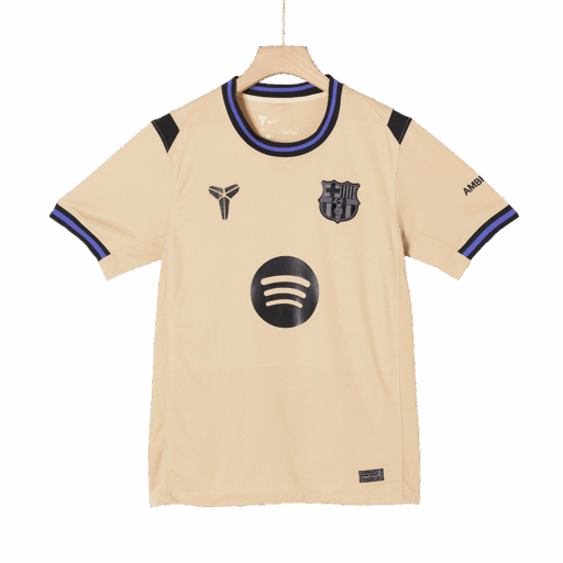 Kit Camisetas Barcelona Away 2025 26 Lado Izquierdo