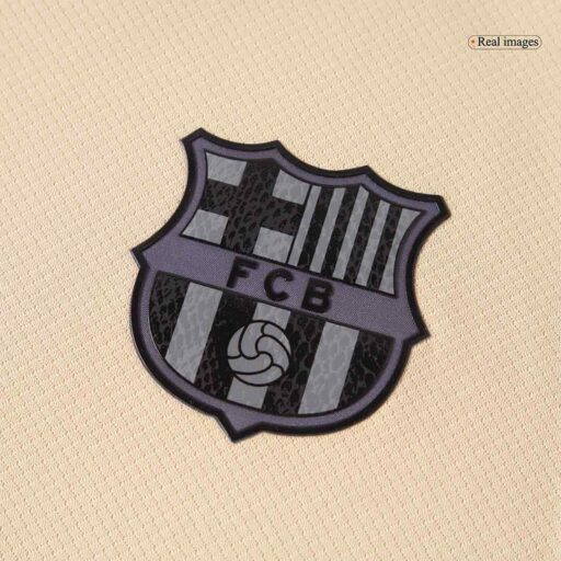 Barcelona Away Jerseys Kit 2025 26 Sleeve