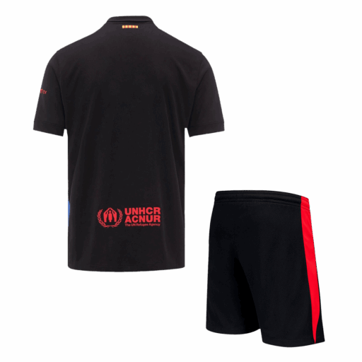 Barcelona Away Jerseys Kit Back