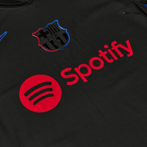 Barcelona Away Jerseys Kit Detail-2-1