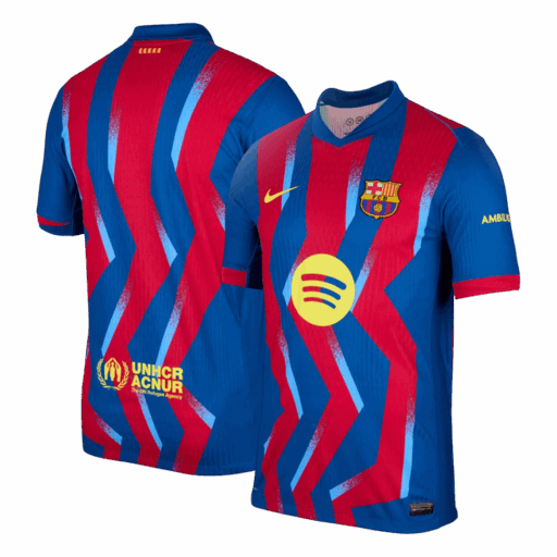 Barcelona Fourth Away Player Version Jersey 2025 26 Left-Side