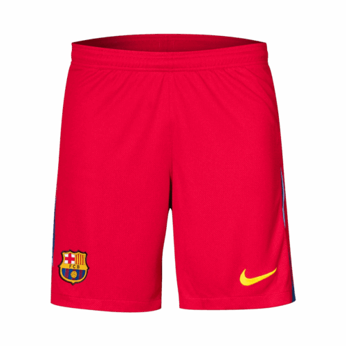 Barcelona Fourth Away Soccer Shorts 2025 26 Front