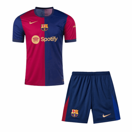 Barcelona Home Jerseys Kit Front