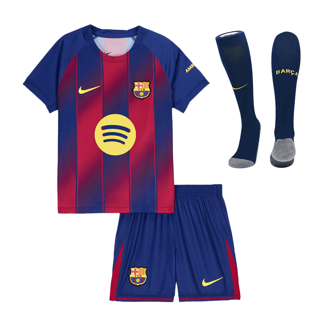 Barcelona Home Jerseys Kit - SoccerKit