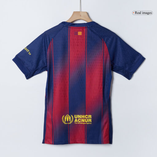 Barcelona Home Player Version Jersey 2025 26 Collar