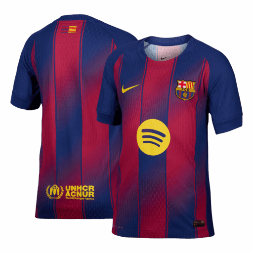 Barcelona Home Player Version Jersey 2025 26 Left-Side