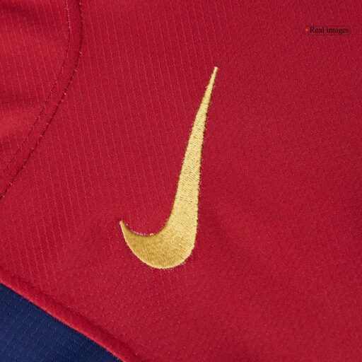 Barcelona Home Soccer Jersey 125th Anniversary Sleeve