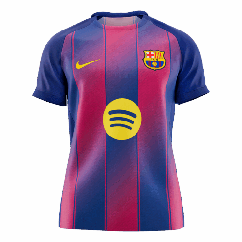 Barcelona Home Soccer Jersey 2025 26 Front