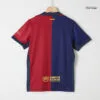 Barcelona Home Soccer Jersey Spotify Logo Without Text Collar
