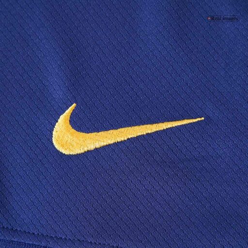 Barcelona Home Soccer Shorts 2025 26 Detail-1