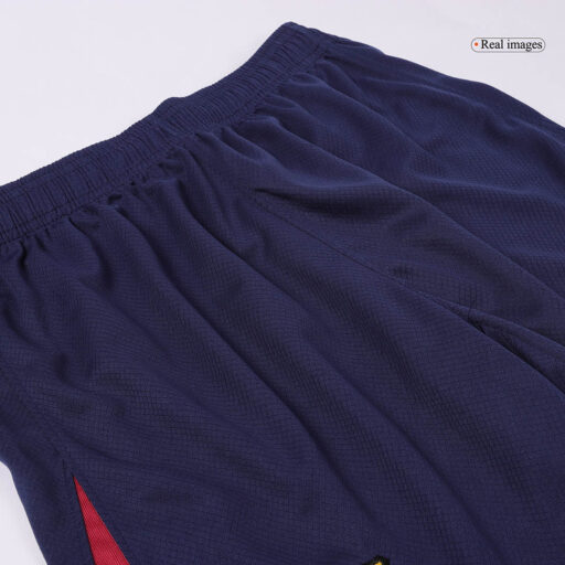Barcelona Home Soccer Shorts Collar