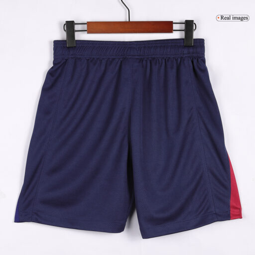 Barcelona Home Soccer Shorts Left-Side