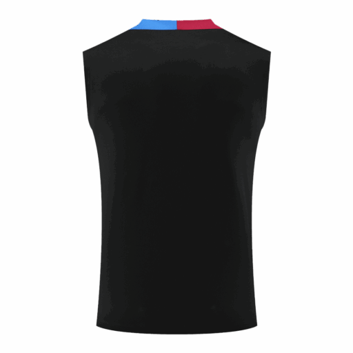 Barcelona Pre Match Sleeveless Top Black Left-Side Barcelona Pre Match Sleeveless Top Black Left-Side
