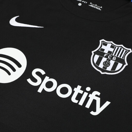 Barcelona Pre Match Sleeveless Top Black Sleeve Barcelona Pre Match Sleeveless Top Black Sleeve