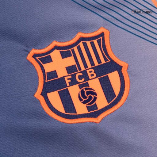 Barcelona Pre Match Soccer Jersey 2025 26 Collar