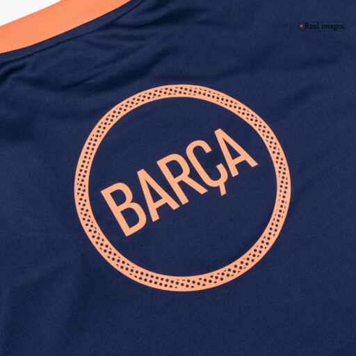 Barcelona Pre Match Soccer Jersey 2025 26 Detail-3