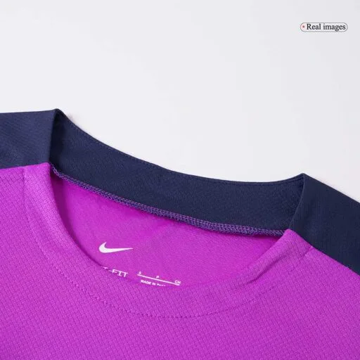 Barcelona Pre Match Soccer Jersey 2025 26 Purple Sleeve