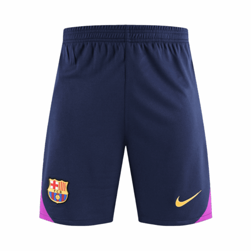 Short de football d'avant-match de Barcelone 2025 26 Front