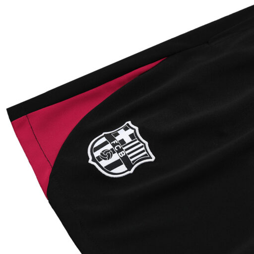 Barcelona Pre Match Soccer Shorts Detail-1