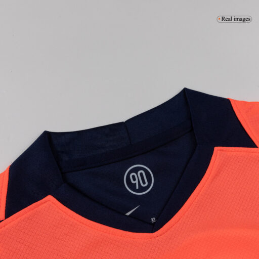Kit de maillots de football pour enfants Barcelona Third Away 2025 26 Gauche
