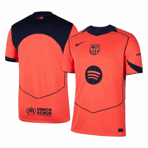 Maillot de football Barcelona Third Away 2025 26 Gauche