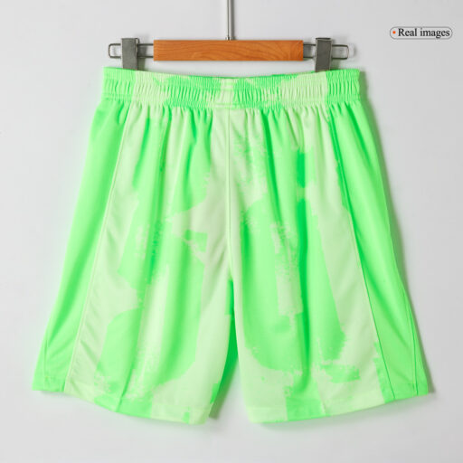 Barcelona Third Away Soccer Shorts Collar
