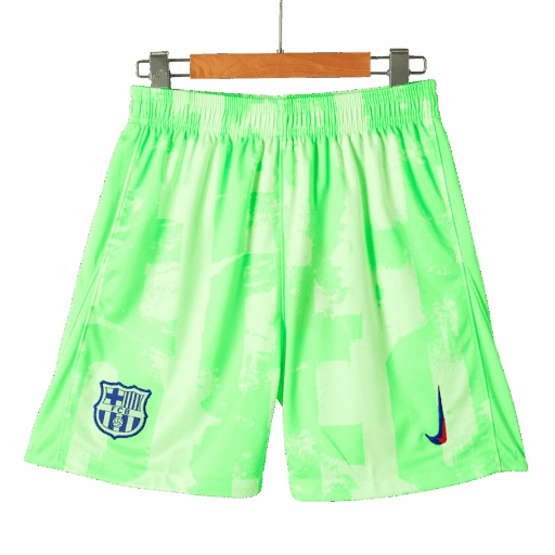 Barcelona Third Away Soccer Shorts Right-Side