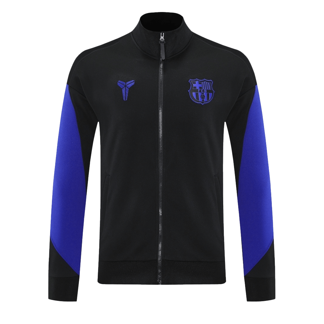 Barcelona Track Jacket 2025/26 - Black&Purple - SoccerKit
