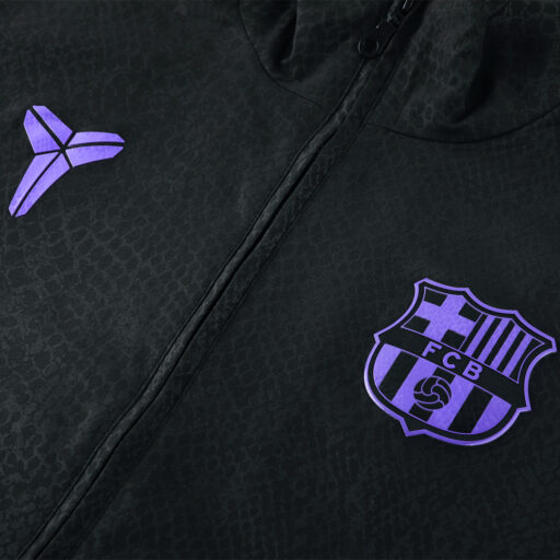 Veste coupe-vent Barcelone 2025 26 col noir