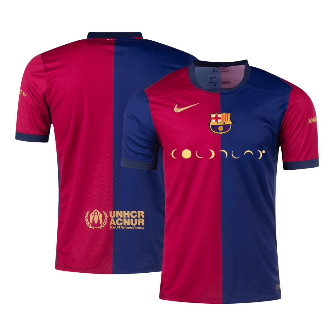 Barcelona X COLDPLAY Home Soccer Jersey - SoccerKit
