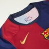 Manche de maillot de football à domicile Barcelona X COLDPLAY