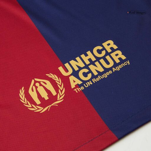 Barcelone X Travis Scott Home Soccer Jersey Détail-4
