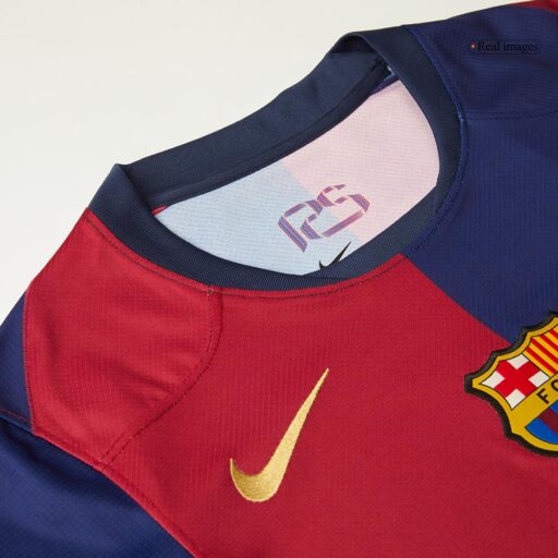 Maillot de football à domicile Barcelona X Travis Scott Côté droit