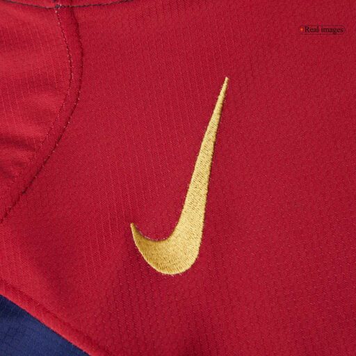 Barcelona X Travis Scott Home Soccer Jersey Manchon
